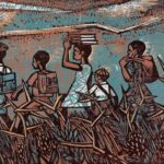 For Some, the Pathway to Education Lies Between Thorns by Peter E. Clarke exhibition in collaboration with the UNISA Art Gallery