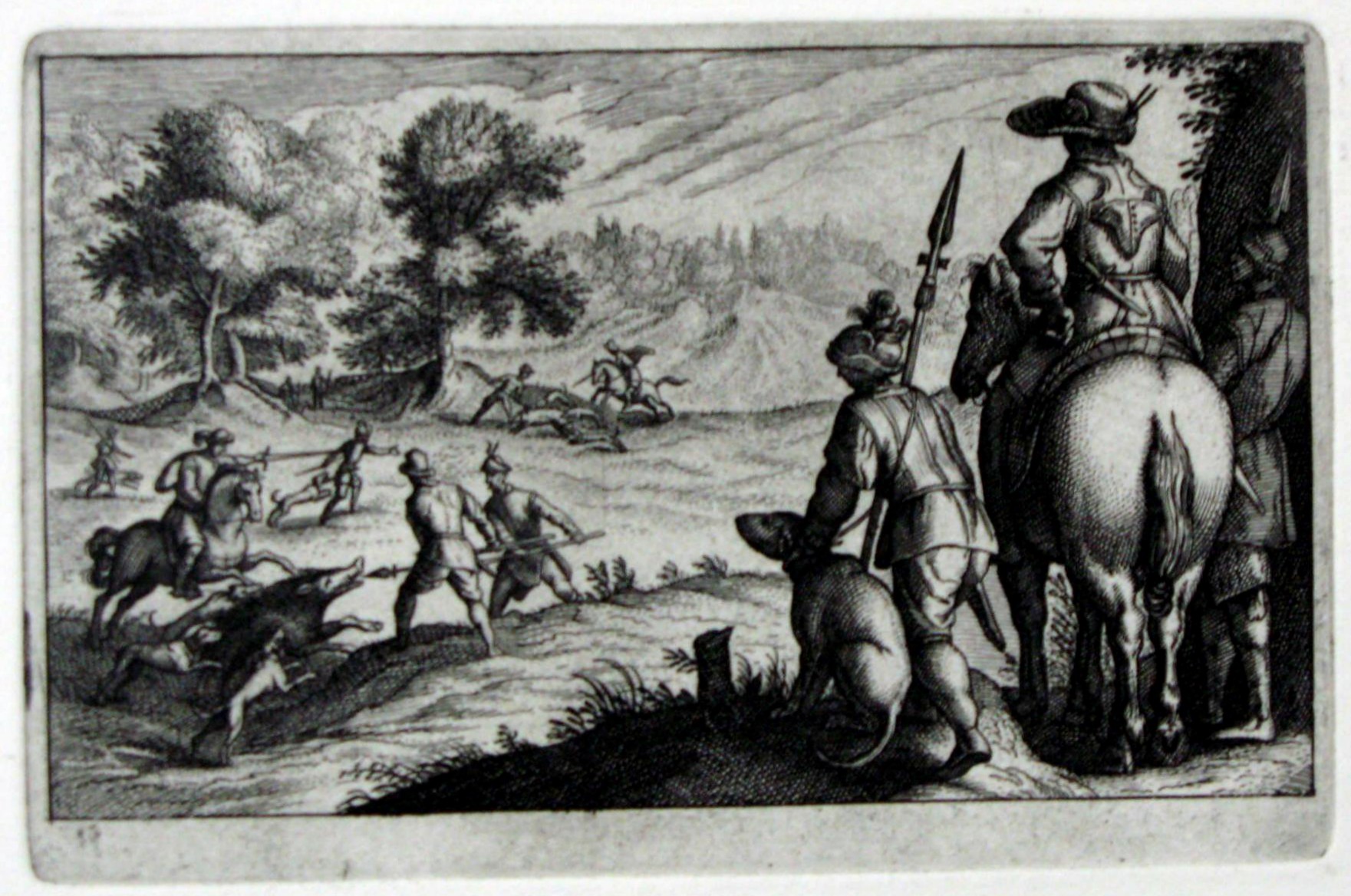 16th and 17th Century Flemish engravings (plates cleaned and printed by artist), Hoydonckx